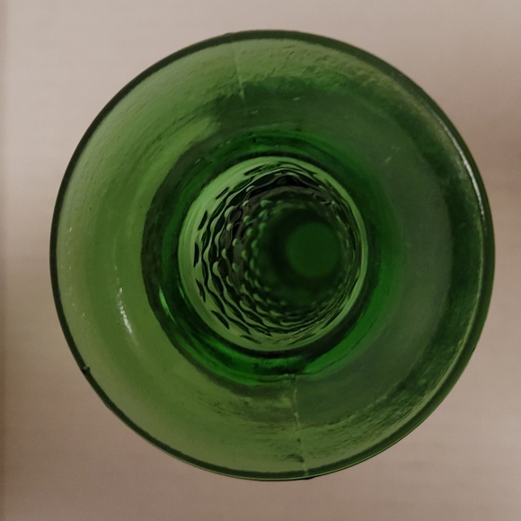 Vintage E.O. Brody Co. Green Glass Bud Vase - Picture 7 of 16